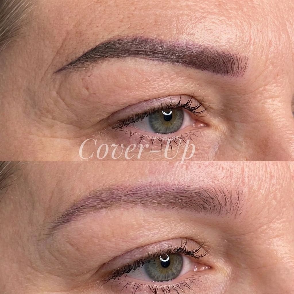 Cover-up copertura pigmento vecchio risultato